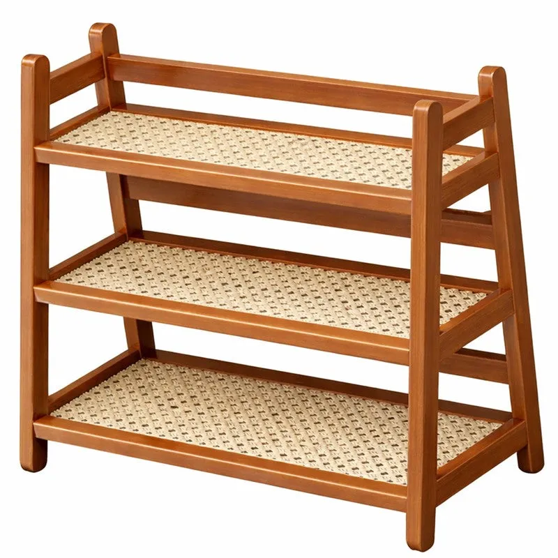 Rioware Nature 3 Tier Wood Racks - Brown media 3