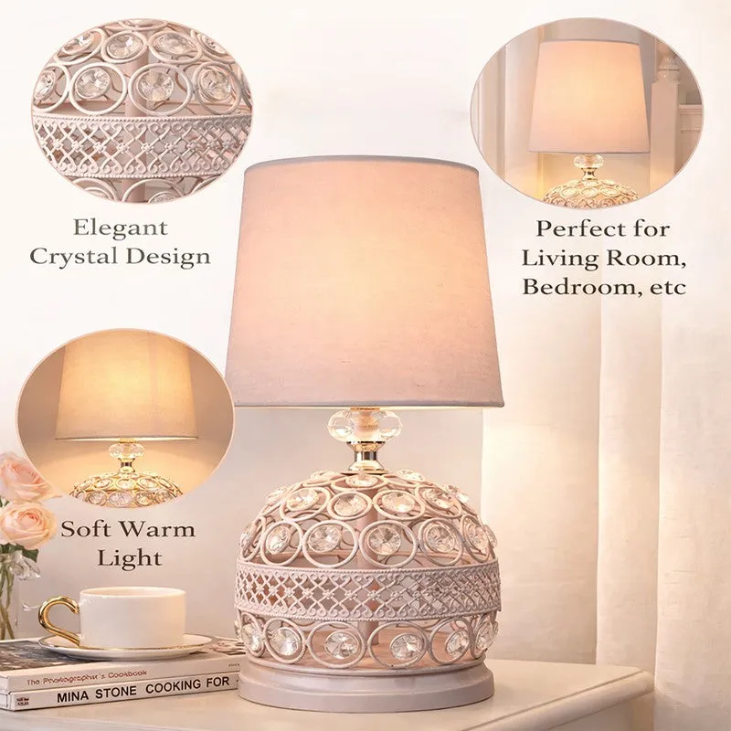 DomeNest Metal Table Lamp - Pink media 4