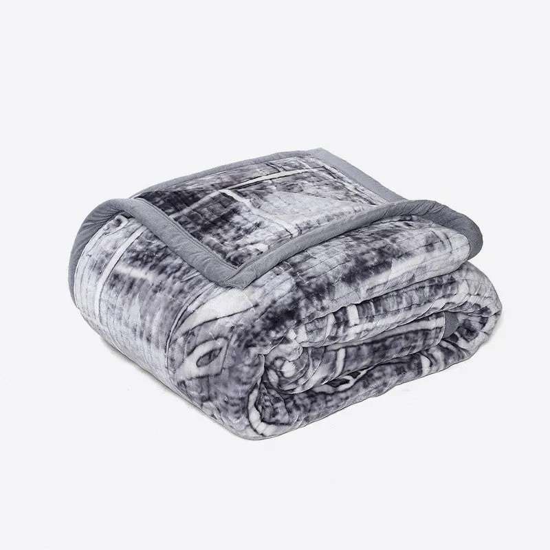 Monte Carlo Silver Whisper Blanket - 928 GSM media 6