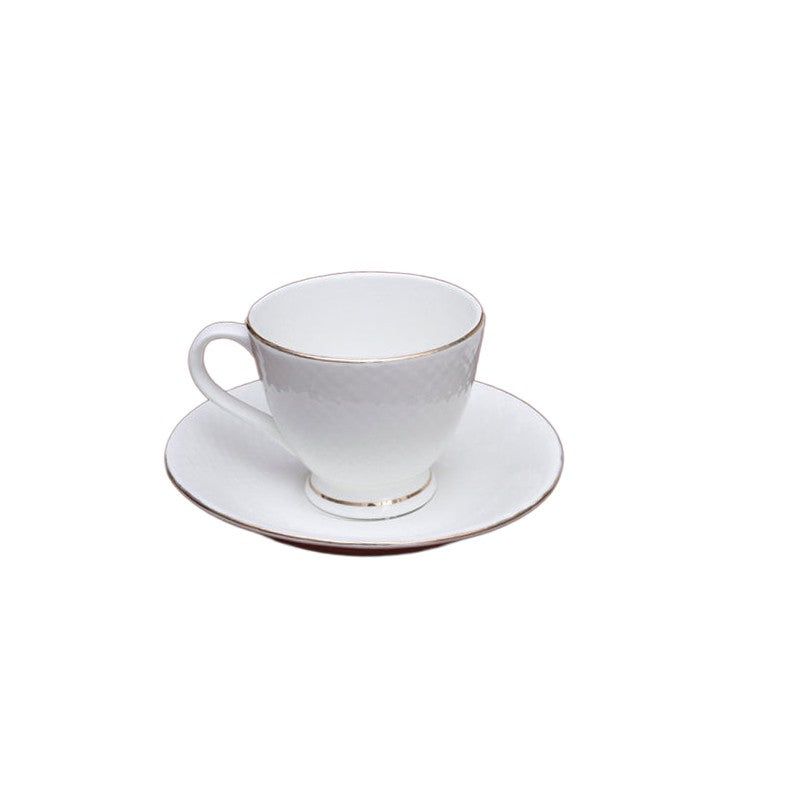 Kai  Bone China Cup & Saucer (300 ML) - Twelve Piece Set media 3