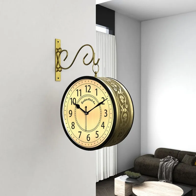 Carroway Double Sided Wall Clock media 3
