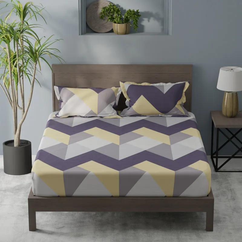 Prismora Single Microfiber Bedsheet - 120 GSM media 1