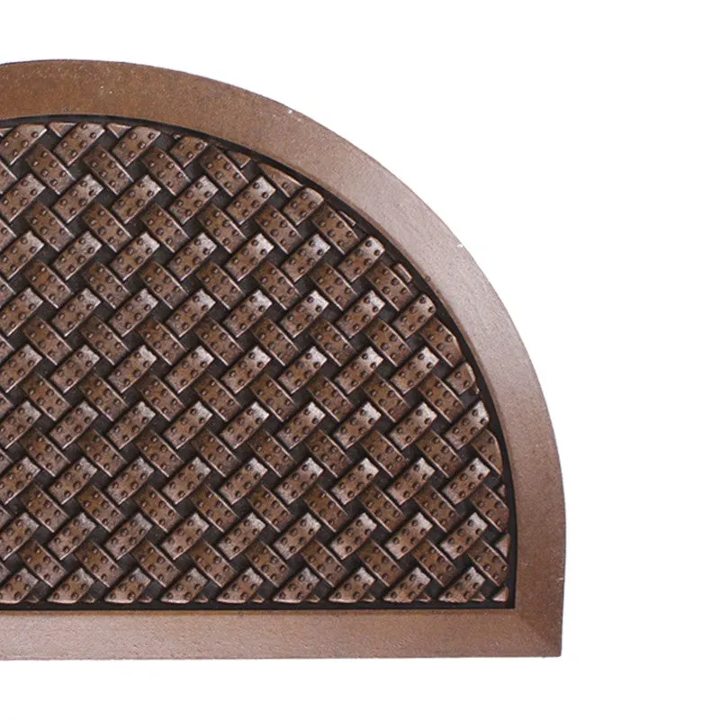 Vorn Abstract Rubber Door Mats - Brown media 6