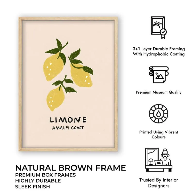 Limone Archival Canvas Wall Art - Brown media 10