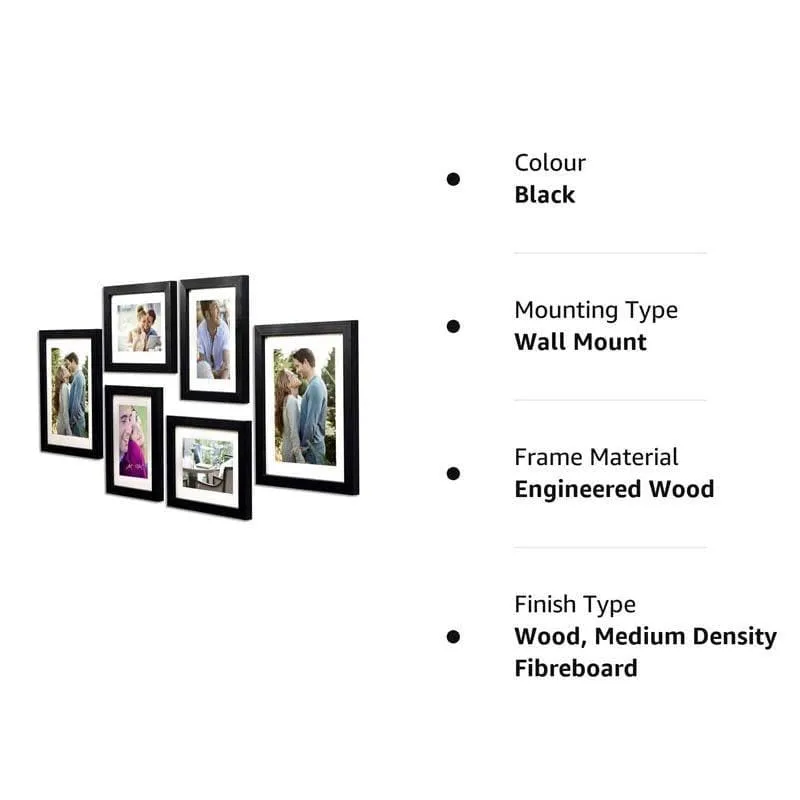 Family Memories (Black) - Set Of Six media 5