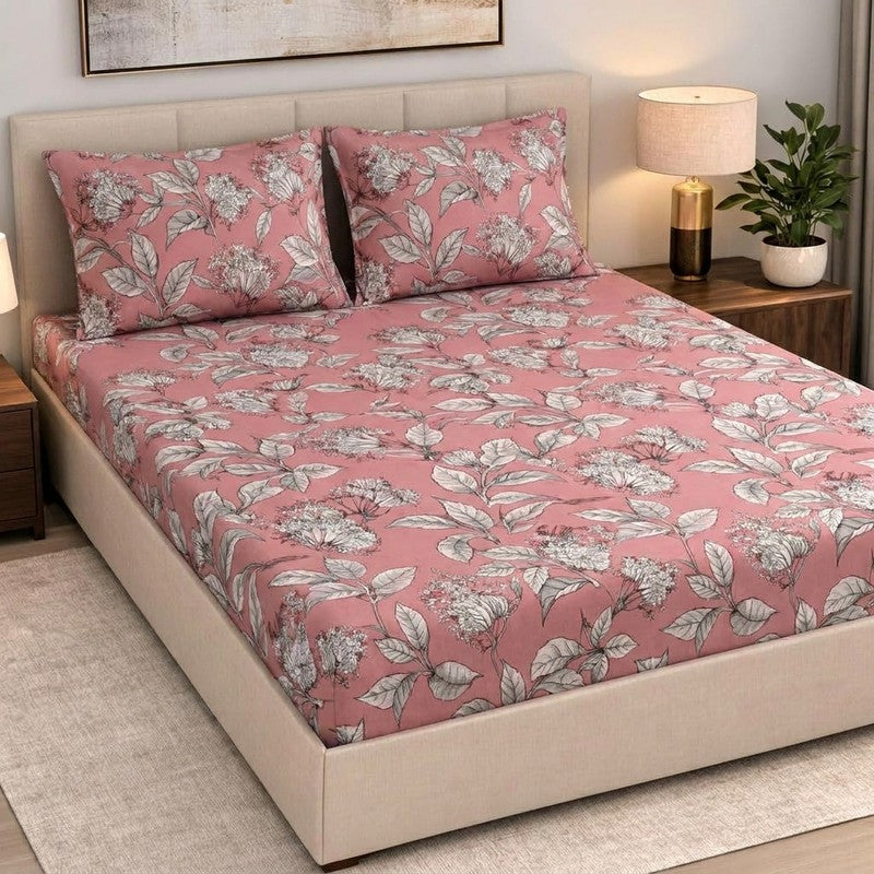 Petal Touch Cotton Bedsheet - 300 TC