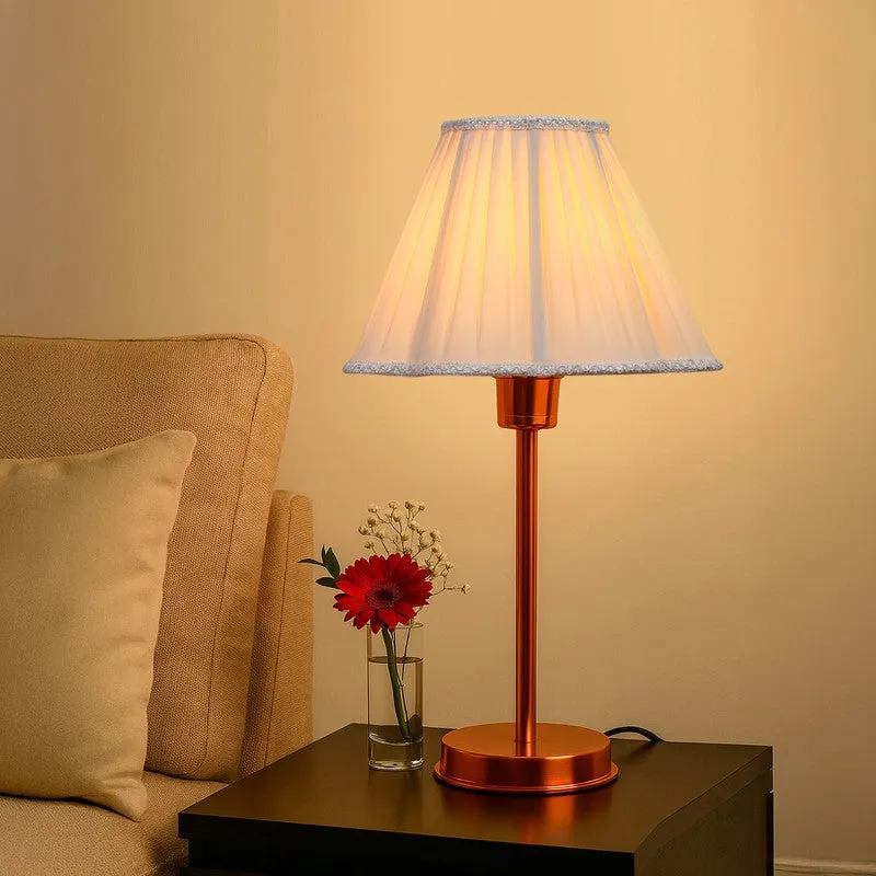 Kavira Zyne Metal Table Lamp - OffWhite media 3