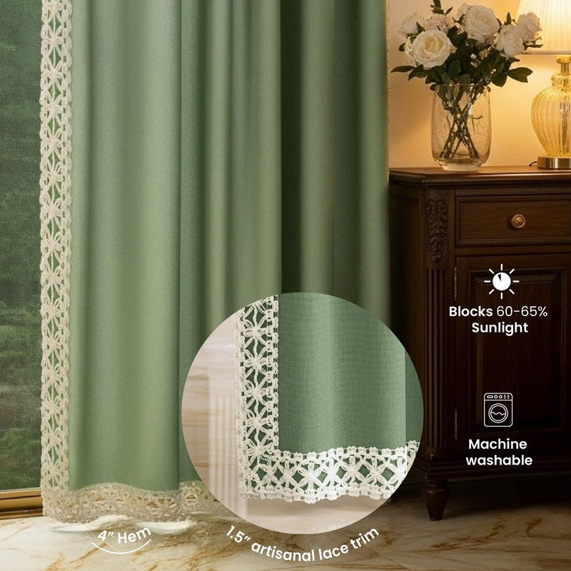 Urban Space Softane Curtain - Green media 4