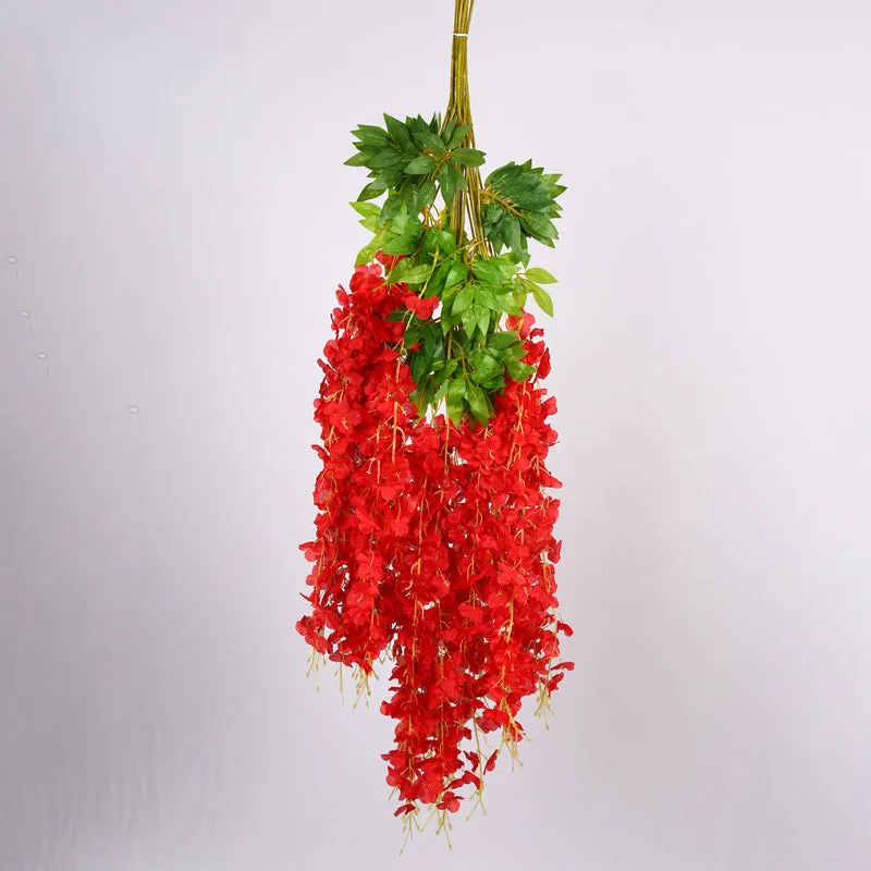 Perenna Artificial Orchid Bunch - Red media 3