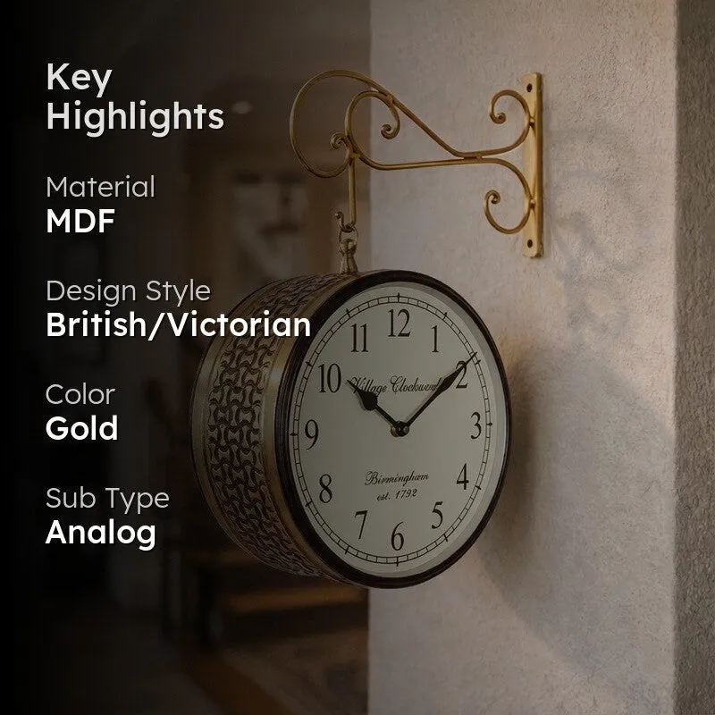 Pulse Of Time Wood Wall Clock media 2