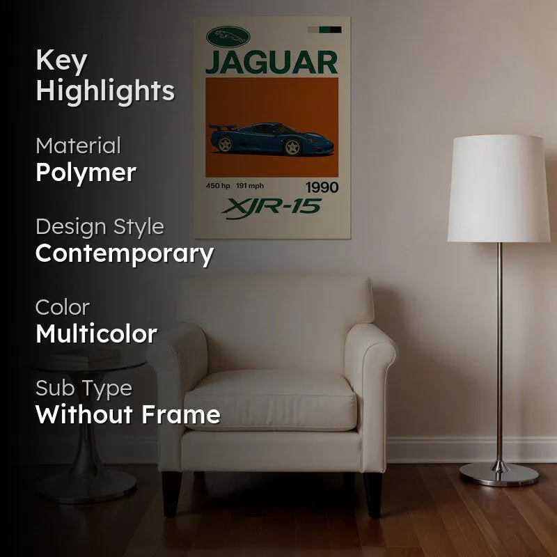 Jaguar XJR-15 Wall Poster media 2