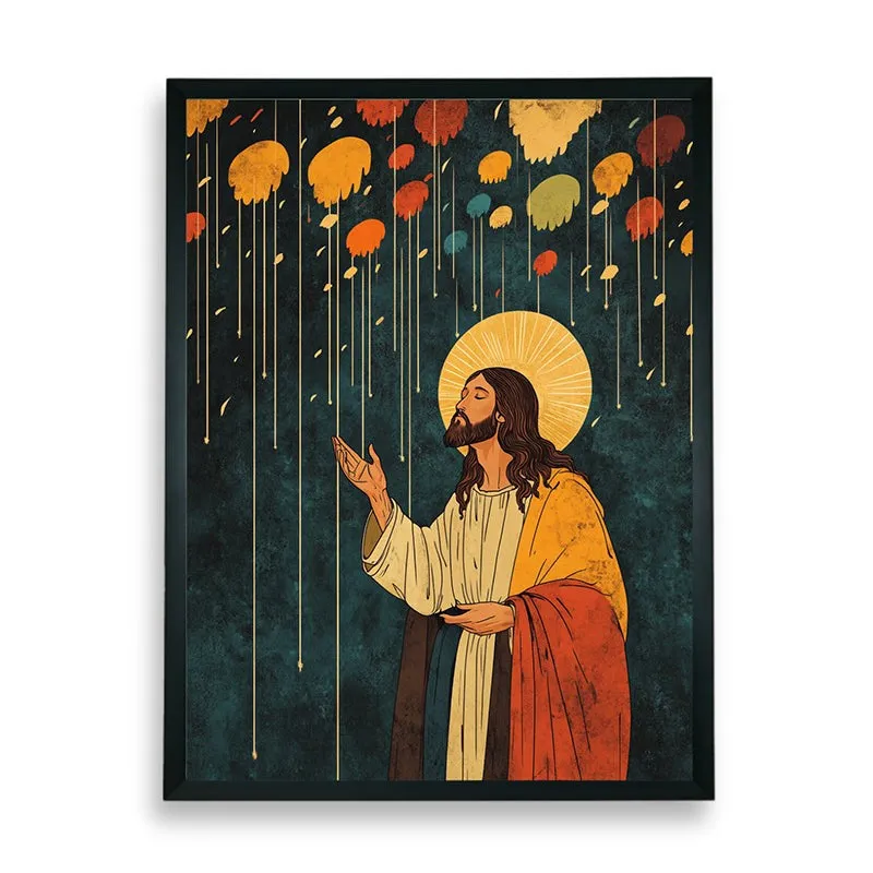 Colors Of Christ Wall Art With Resin Frame media 8