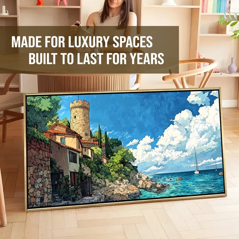 Sentinel Canvas Wall Painting With Frame media 7