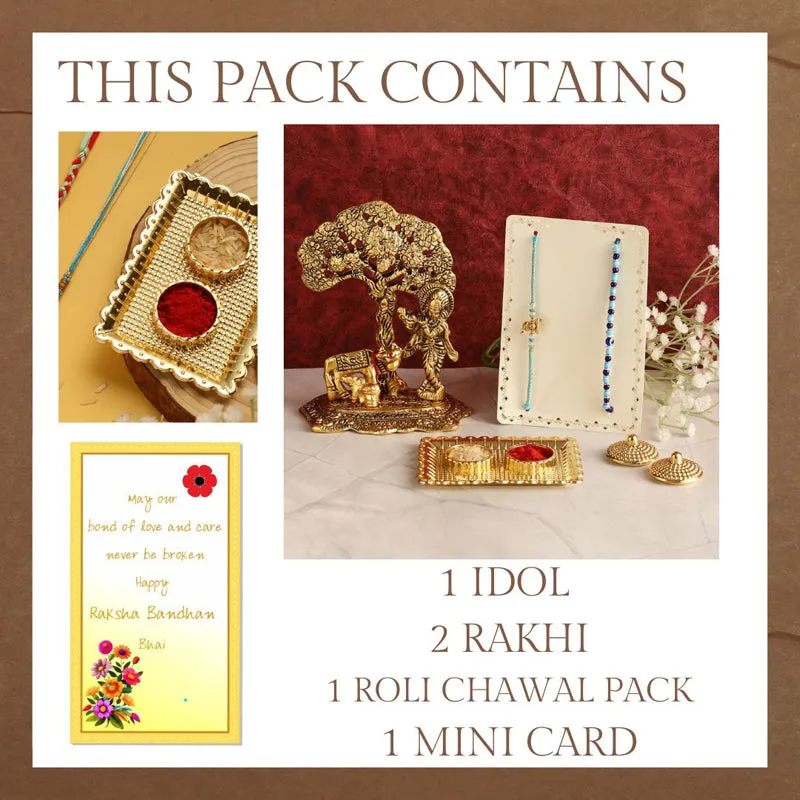 Nandi Krishna Rakhi Hamper media 5