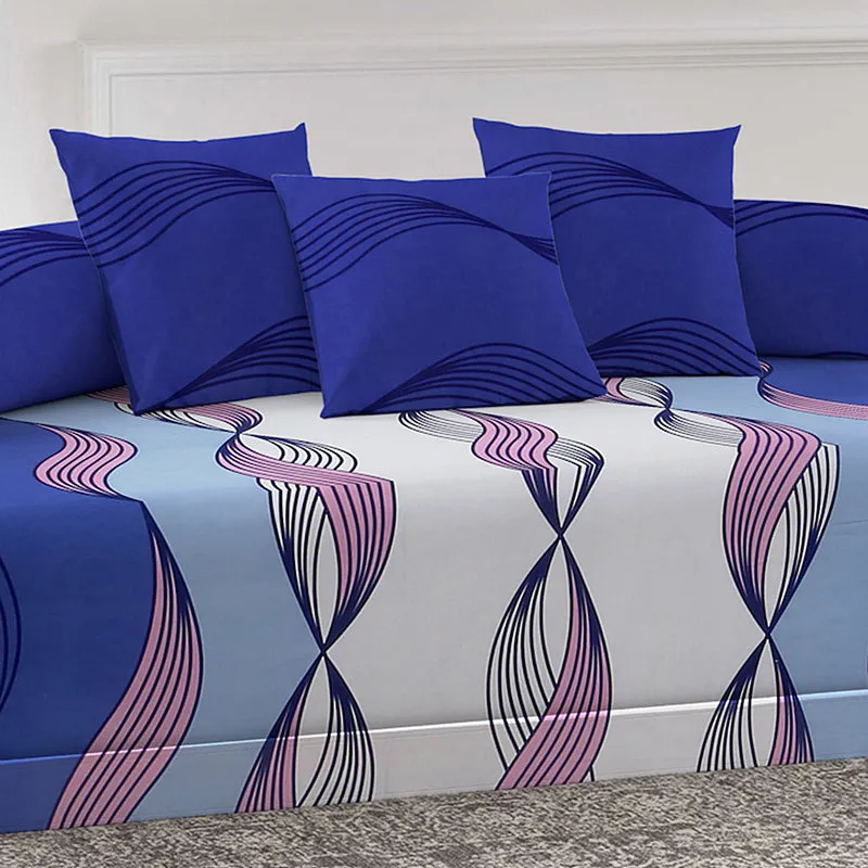 Abstraction Diwan Set - Six Piece Set media 3