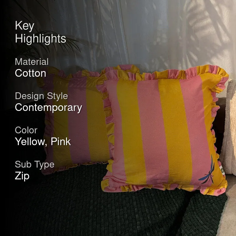 Stripe IV Cushion Cover - Set Of Two media 2