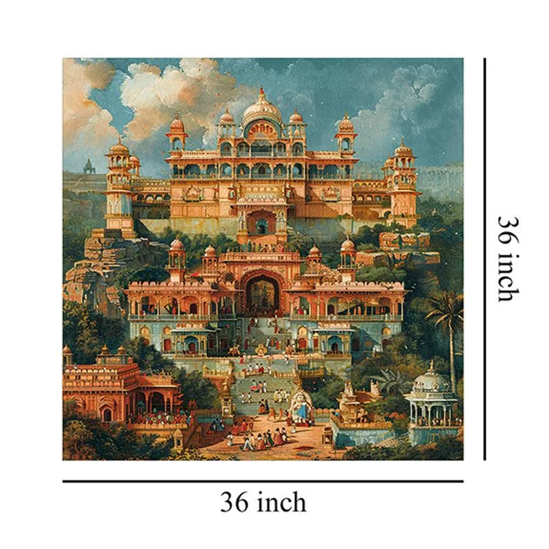 Grand Palace Poly Canvas Wall Painting media 8