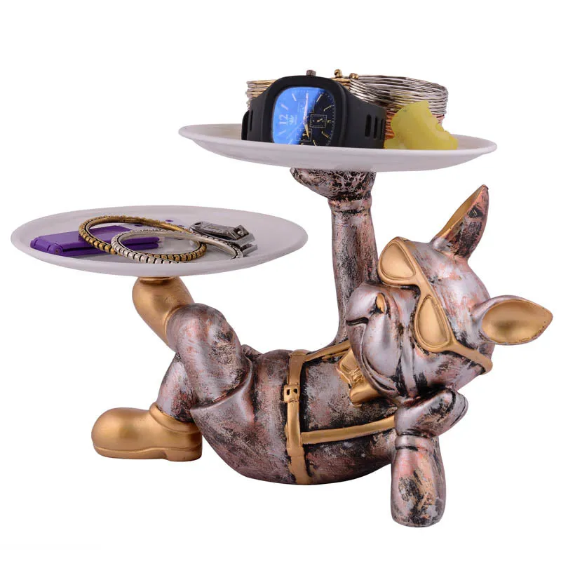 Chester Chic Painted Polyresin Show Piece - Copper media 4