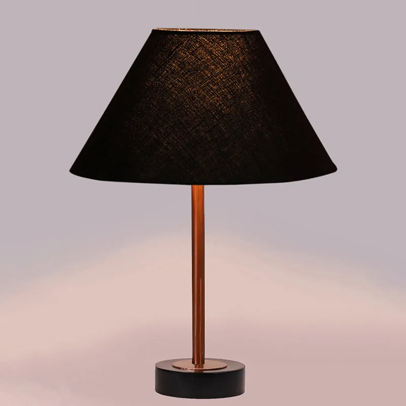 Cotin II Rodin Wooden Table Lamp - Black,Copper media 5