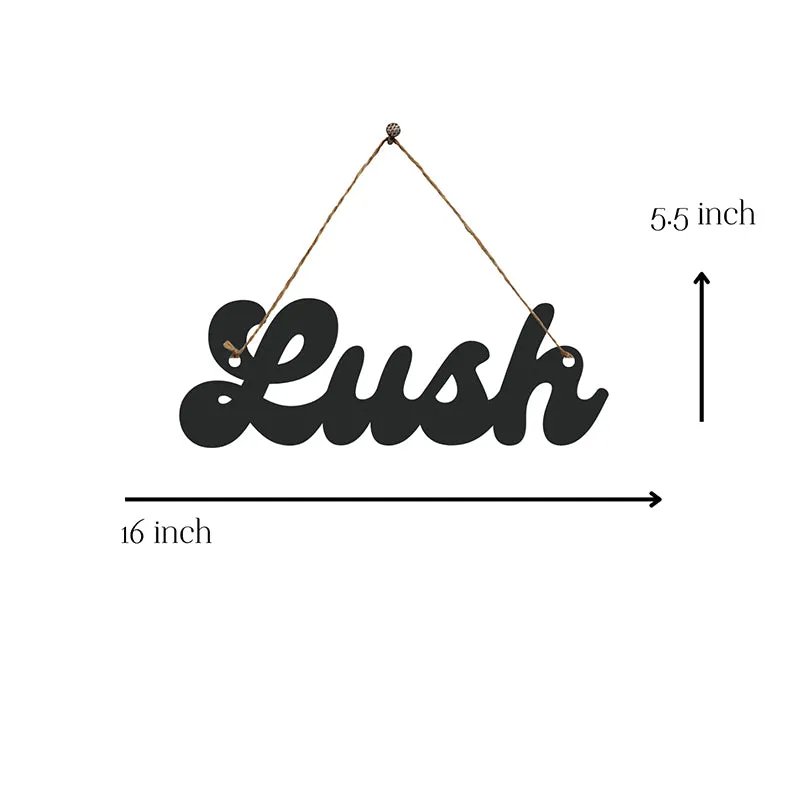 Lush Mild Steel Wall Accent media 5
