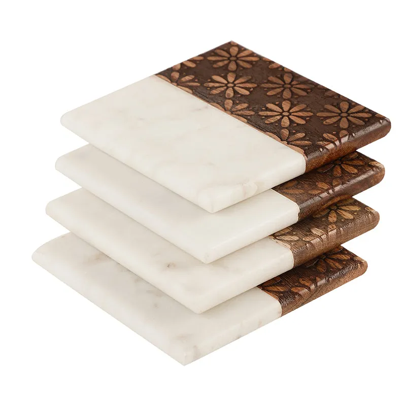 Esprit Marble Coaster - Set Of Four media 3