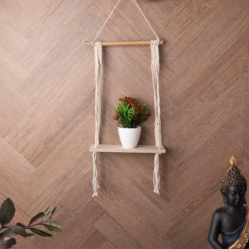 Jacinta Macrame Wall Shelf