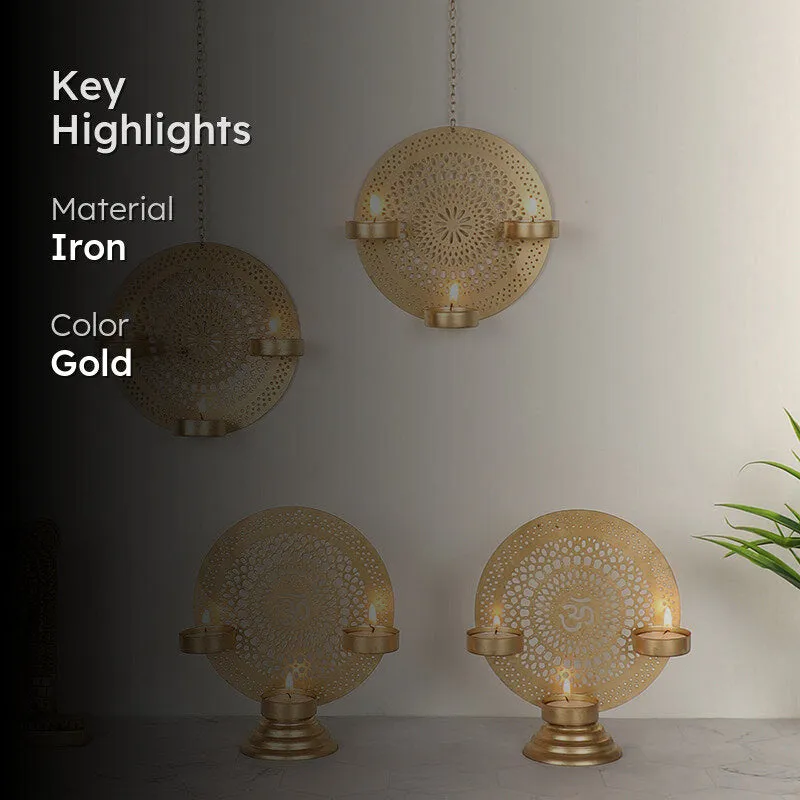 Jyotirmayi Tea Light Holder - Set Of Four media 2