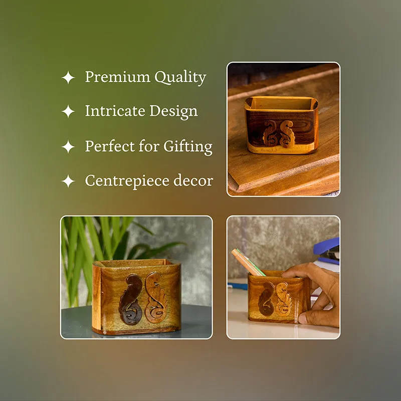 Scribe's Corner Wood Stationery Holder media 4