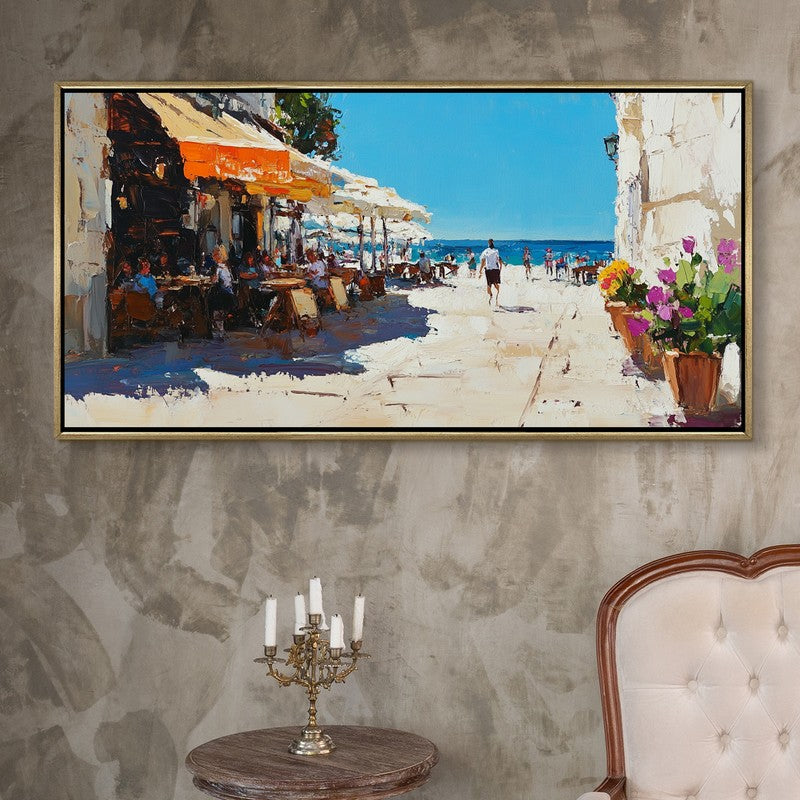 Mariner Canvas Wall Painting With Frame