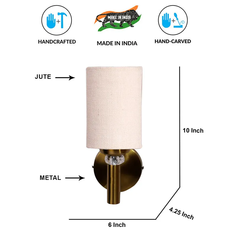 Sienna Jute Wall Lamp - Ivory media 7