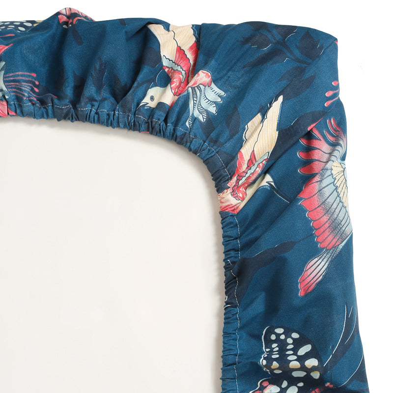 Evangeline Fitted Bedsheet - 180 GSM media 9
