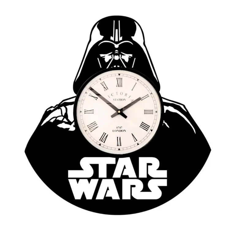 Star Wars Steel Analog Wall Clock - Black media 4