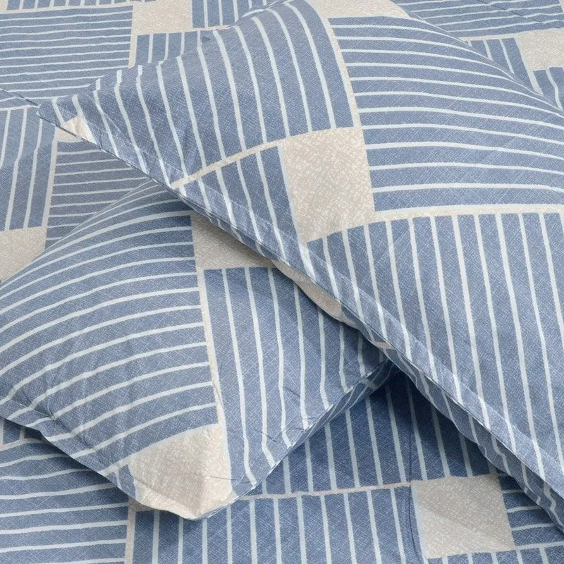 ToneNest Bedsheet (Blue)- 300 GSM media 5