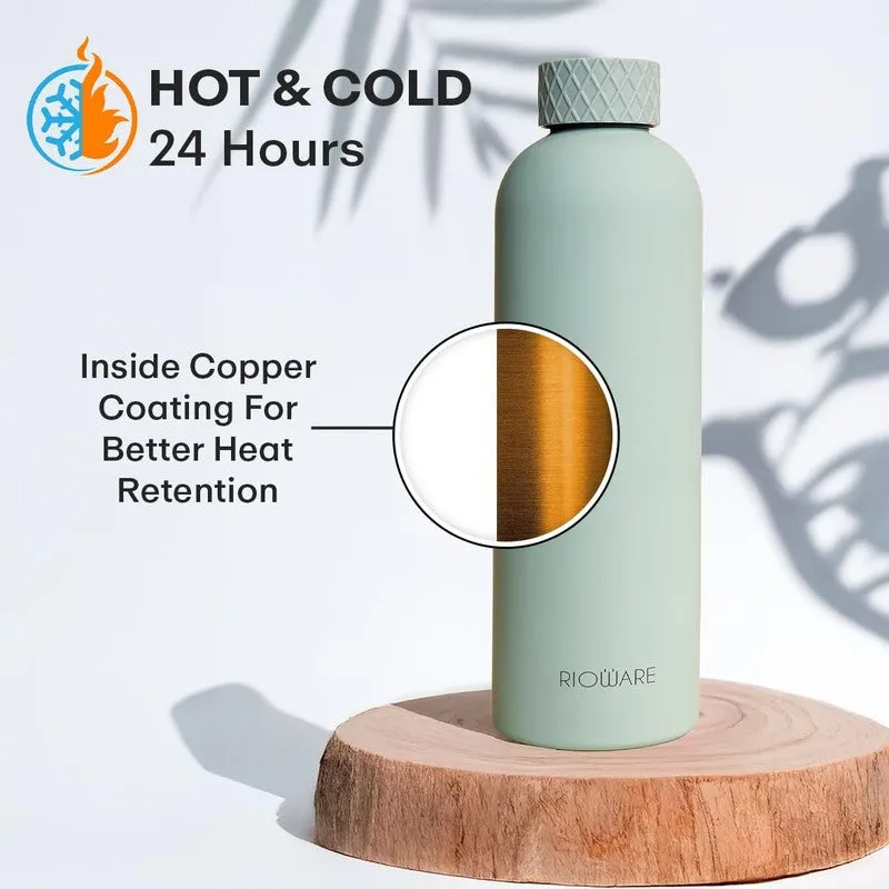 Rioware HydraLoop Water Bottle (Blue) - 750 mL media 9