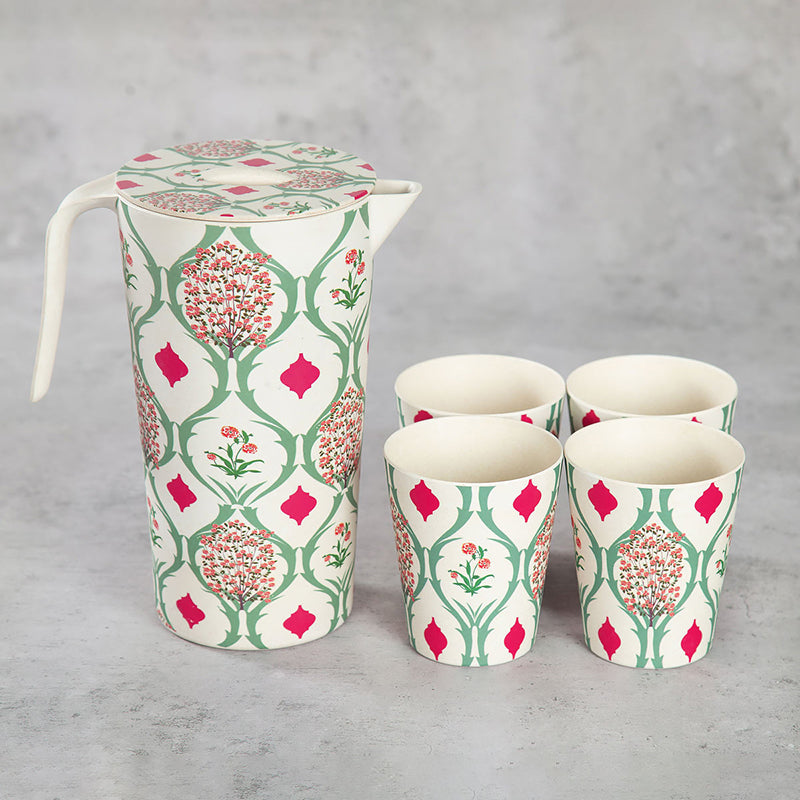 India Circus Orion Jug & Glass Set (1500 mL/350 mL) - Five Piece Set media 3