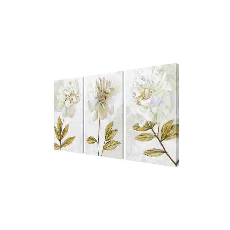 Dandelion Poly Canvas Wall Art - Set of Three media 4