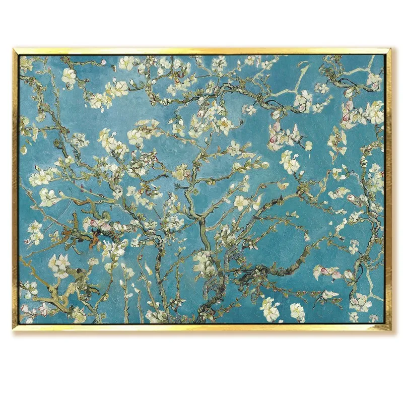 Petal Veil Canvas Wall Painting With Frame media 3