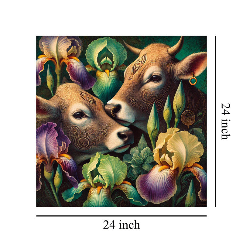 Highland Cattle Wall Painting media 7