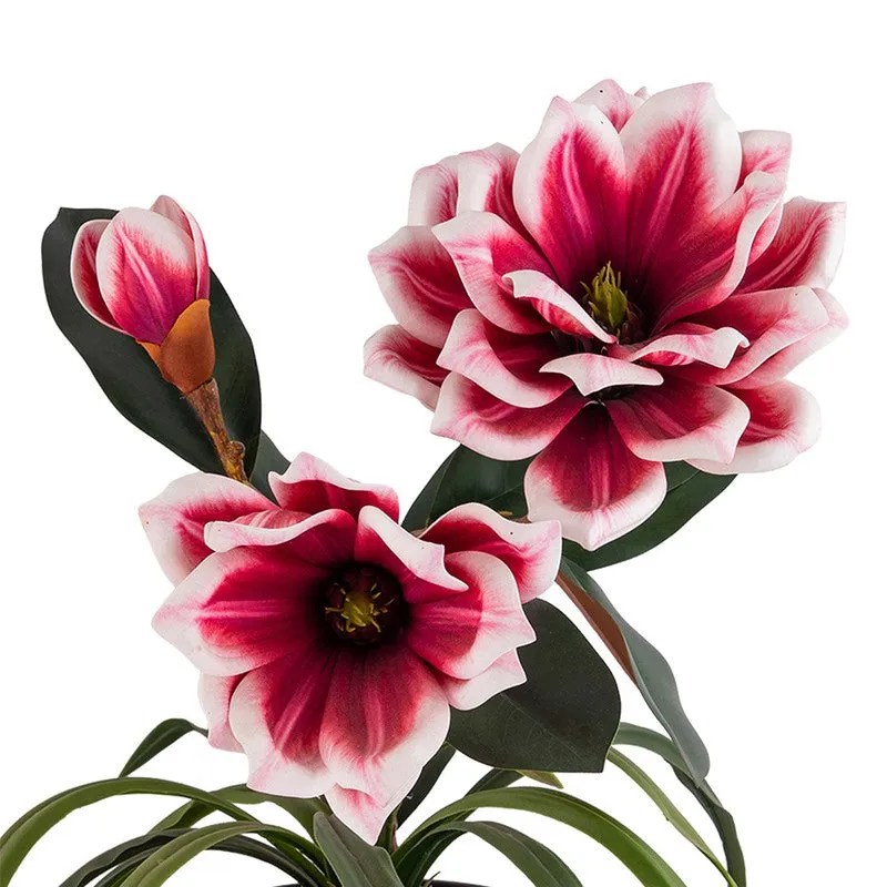 AarviDecor Crimson Bloom Foam Artificial Plants media 7
