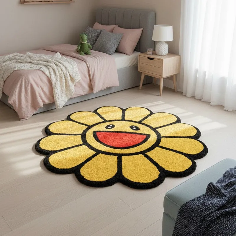 Floriya Wool Carpet - Yellow media 3
