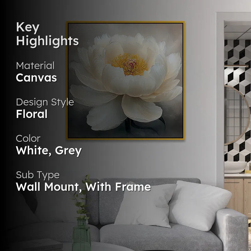 Ethereal Fiora Canvas Wall Art With Frame media 2