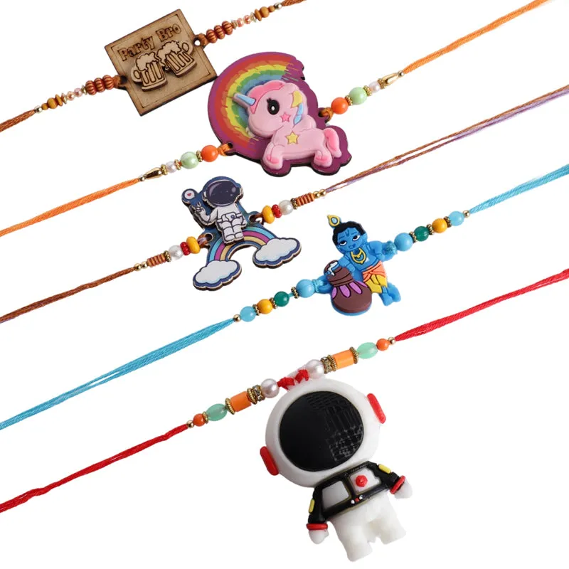 Rakshya V Rakhi with Roli Chawal - Six Piece Set media 6