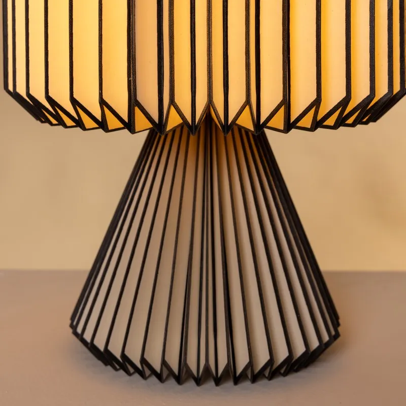 Fig Living Ori Table Lamp - Ivory,Black media 6