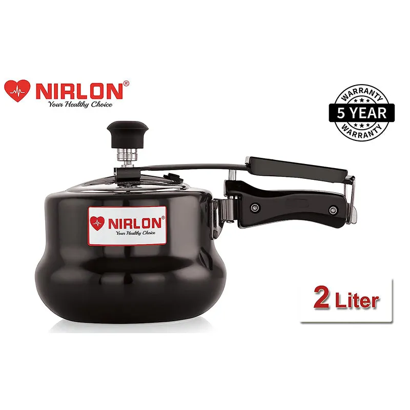 Nirlon Hard Anodized Pressure Cooker Outer Lid - 2000 ML/ 7 Inches media 1