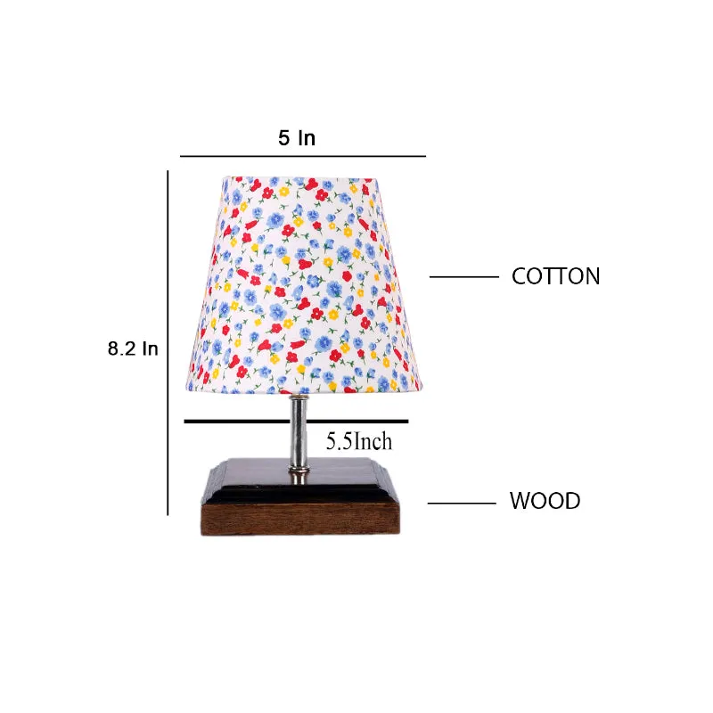 Niksha Color Splash Fabric Table Lamp - Multicolor media 5
