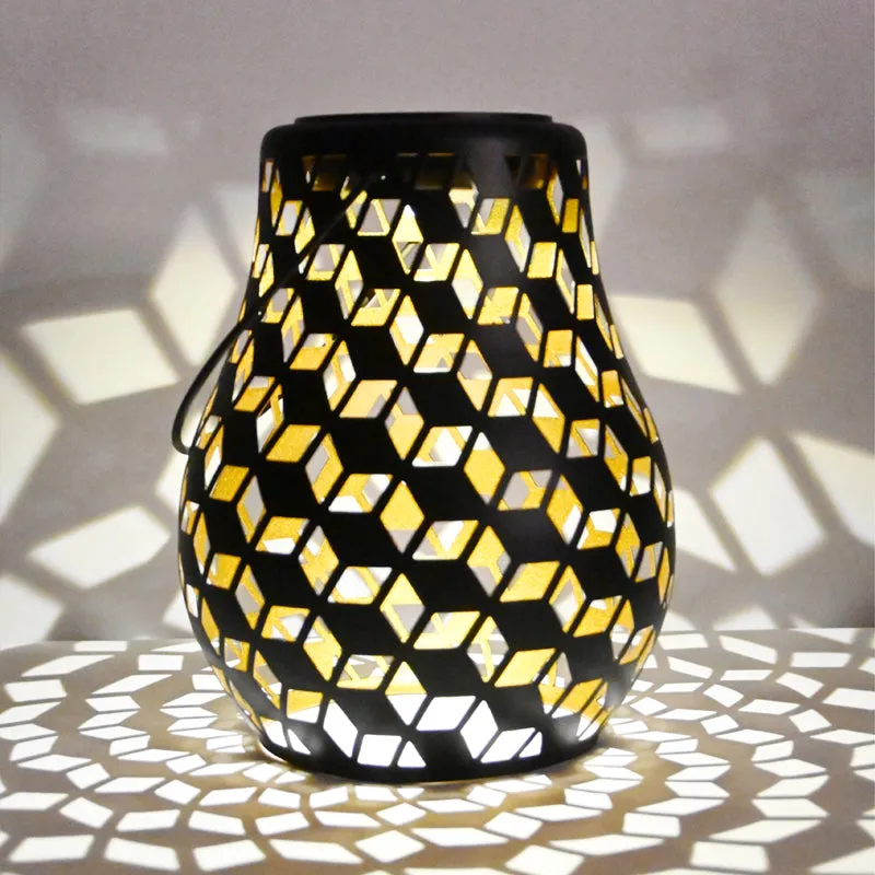Layona Solar Metal Table Lamp - Black media 7