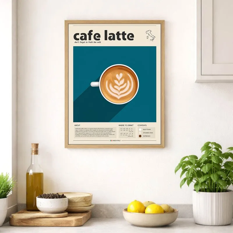 Barista Bloom Archival Canvas Wall Art - Brown media 4