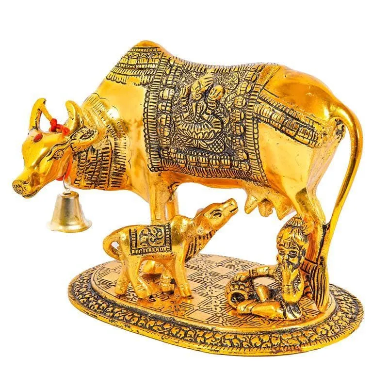 Kamdhenu Idol- Gold media 6