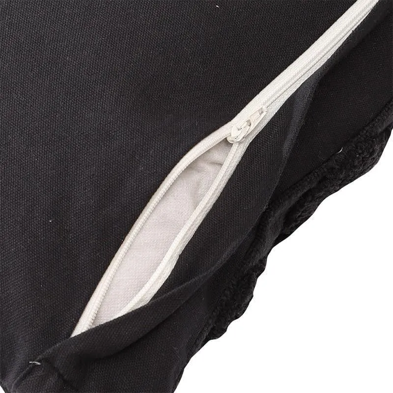 Dreva Cushion Cover - Black media 6