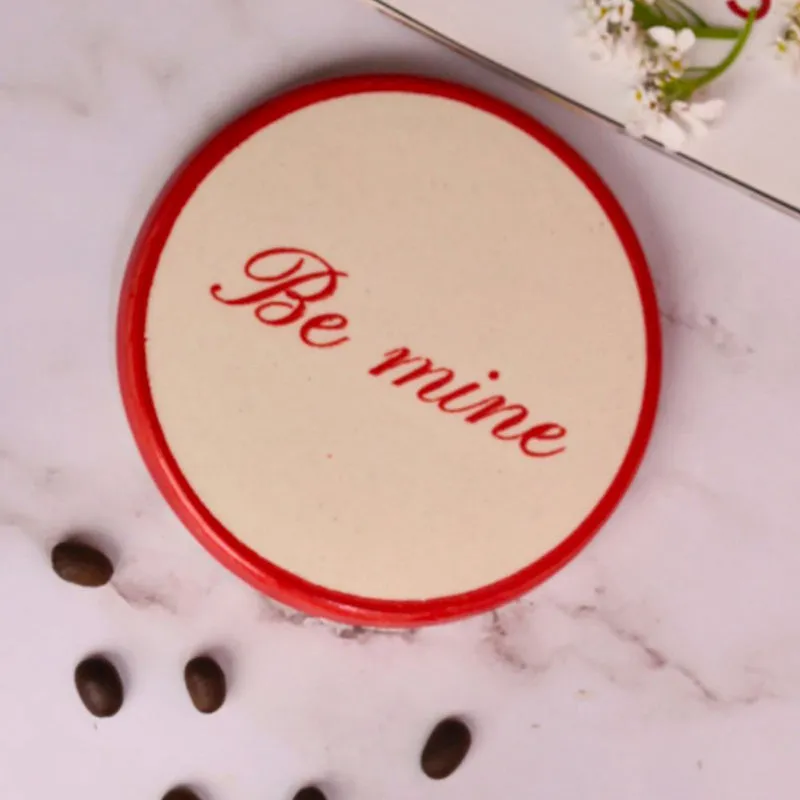 Be Mine Creamic Coaster media 1
